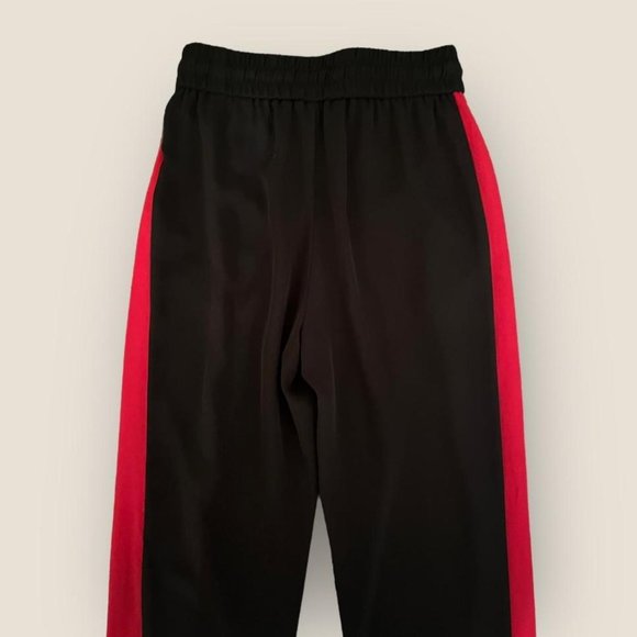 Black Trousers With Red Stripe - Picture 3 of 5